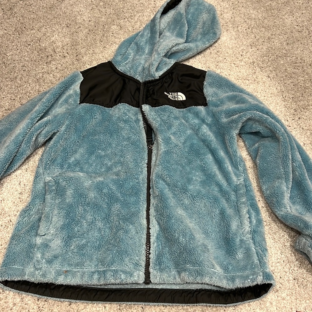 Girls North Face Fleece Jacket - Size Medium